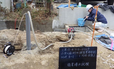 地下水調査